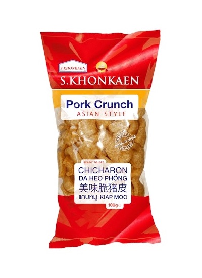 Snack di maiale croccanti Chicharon - S.Khonkaen 100g.